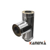 Тройник сэндвич EcoFlue 1мм оцинковка диаметр 230х150